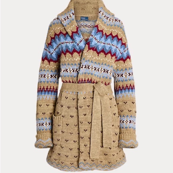 Ralph Lauren Sweaters - Polo by Ralph Lauren Wool-Blend Shawl Cardigan